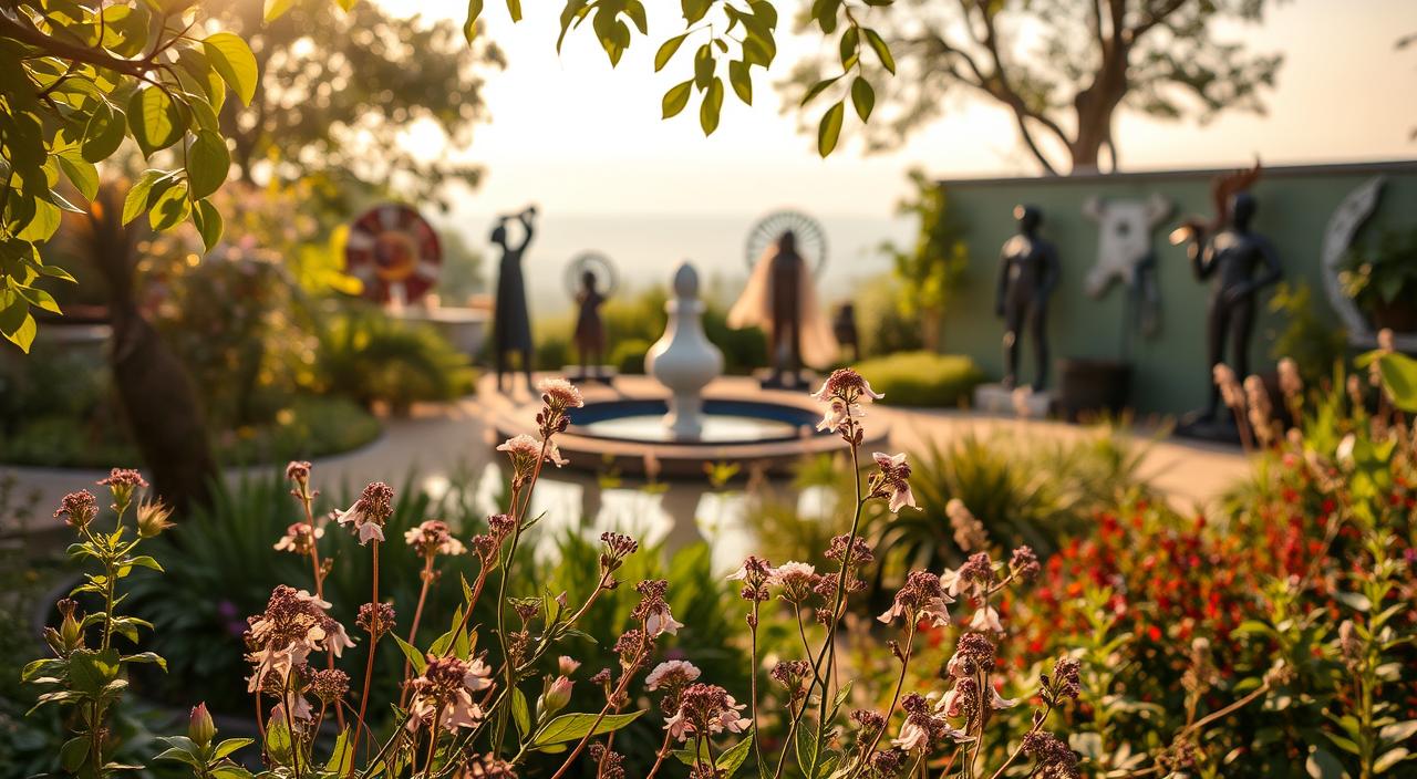 jardinagem e arte para relaxamento