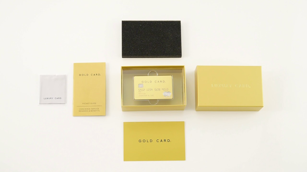 How to Apply for Luxury MasterCard Gold Credit Card Easily